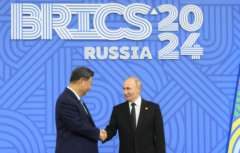 Putin i XI na BRICCS 2024