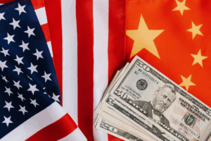 usa chiny flagi